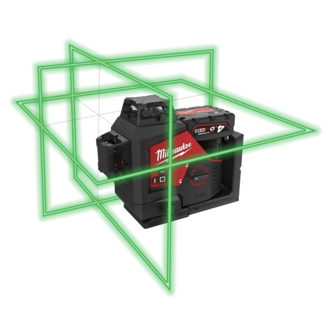 Vendita online Laser lineare Verde M12™ a 3 linee 360°